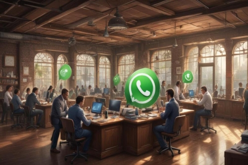 نظرسنجی واتساپ ساخت