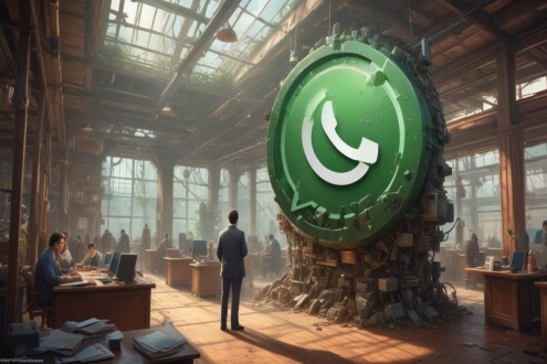 فضای واتساپ بهینه
