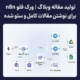 تولید مقاله وبلاگ | ورک فلو n8n برای نوشتن مقالات کامل و سئو شده